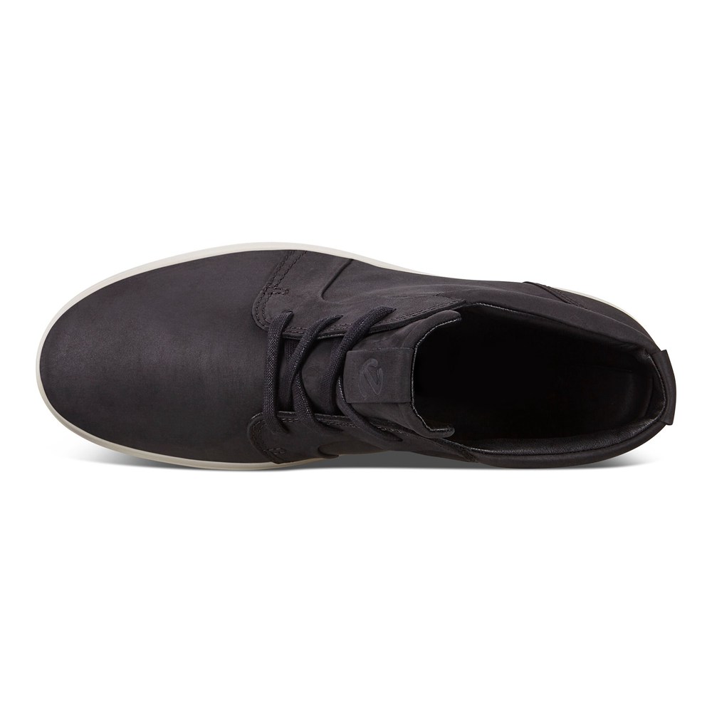 Tenis Hombre - ECCO Soft 7 Ankle - Negros - JMU456728